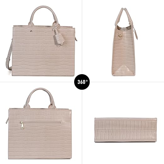 joyluxxee Tote Bag for Women Top Handle Stachel Purse and Handbags with Shoulder Strap 4.4 4.4 out of 5 stars   (547)